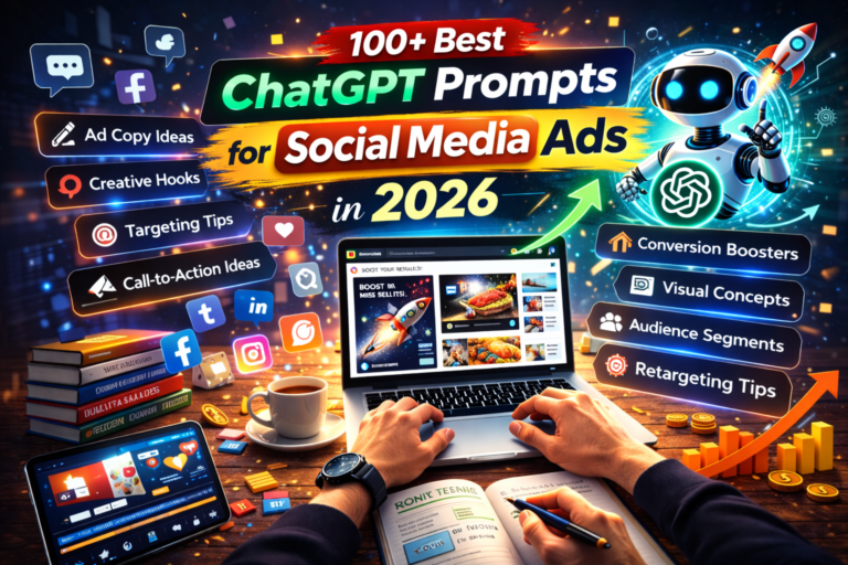 100+ Best ChatGPT Prompts for Social Media Ads in 2026