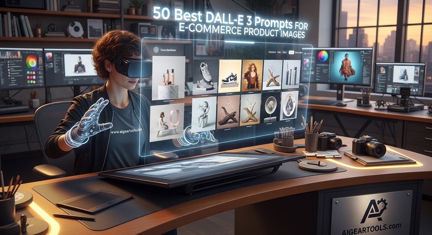 50 Best DALL-E 3 Prompts for E-commerce Product Images
