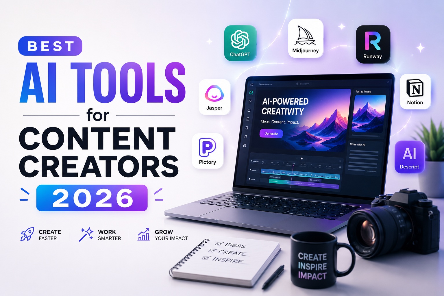 Best AI Tools for Content Creators 2026