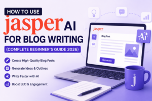 How to Use Jasper AI for Blog Writing (Complete Beginner’s Guide 2026)