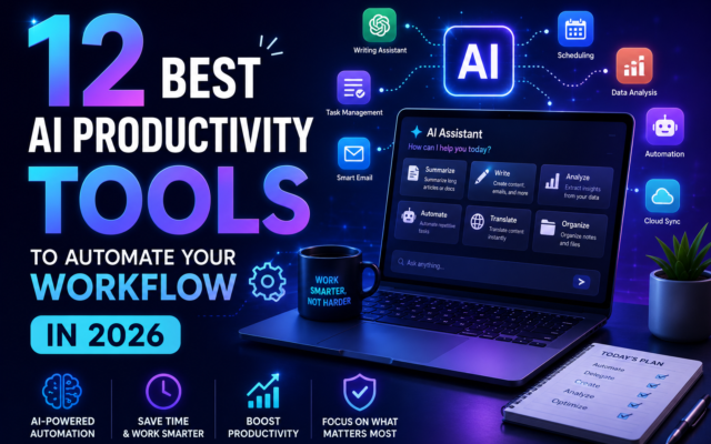 12 Best AI Productivity Tools to Automate Your Workflow in 2026