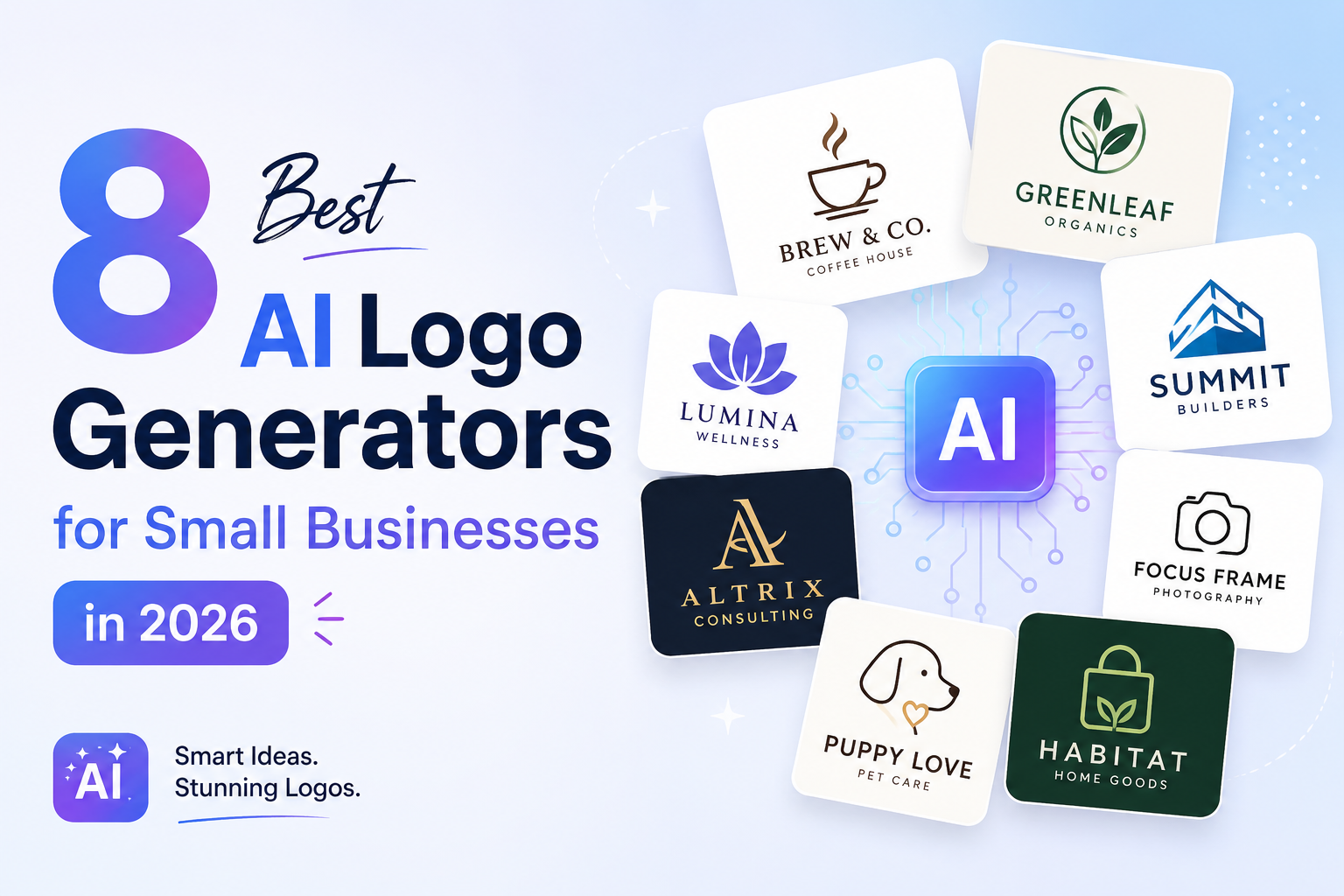 8 Best AI Logo Generators for Small Businesses in 2026