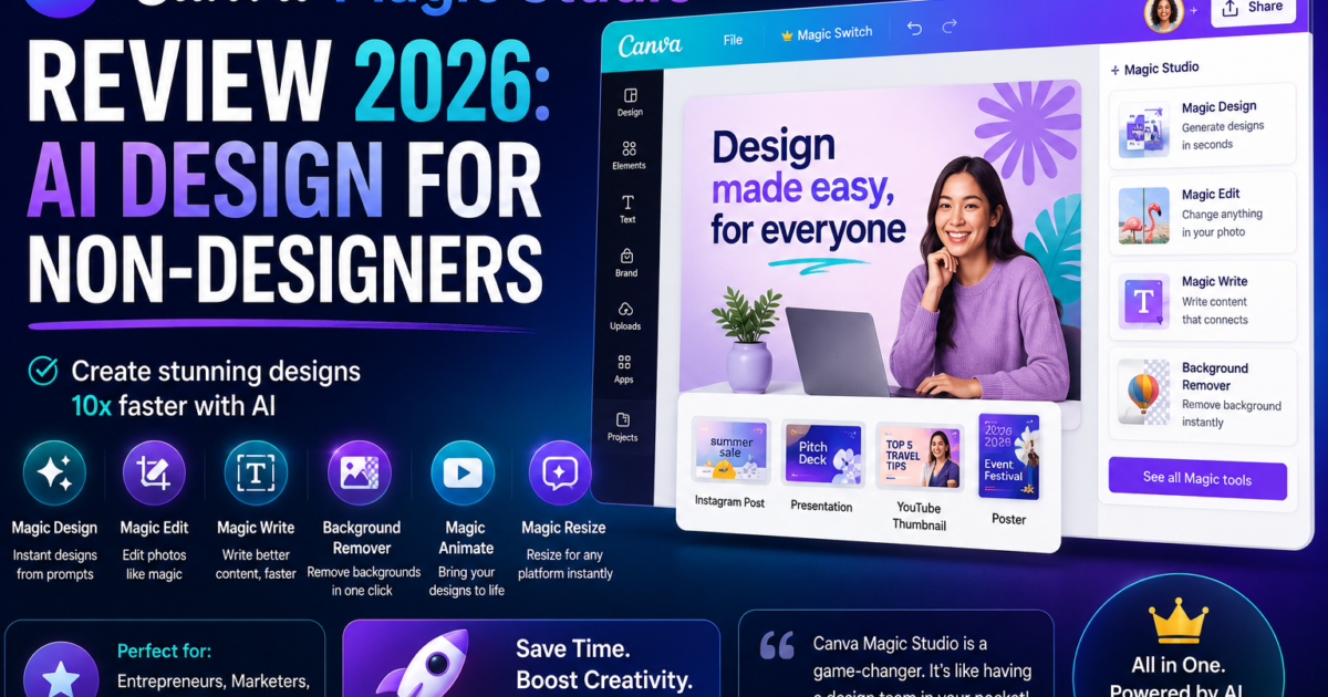 Canva Magic Studio Review 2026: AI Design for Non-Designers