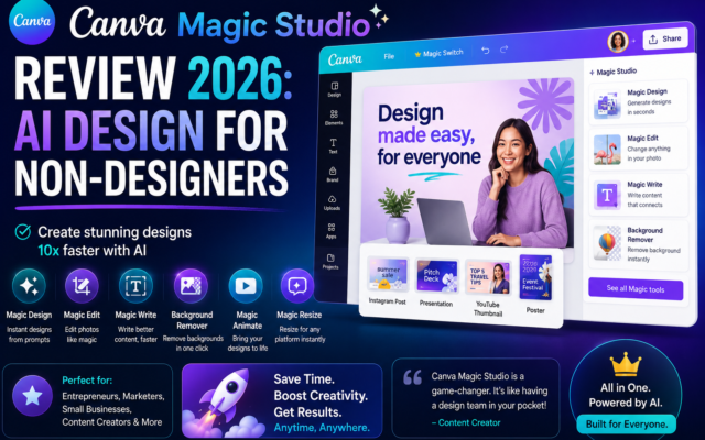 Canva Magic Studio Review 2026: AI Design for Non-Designers