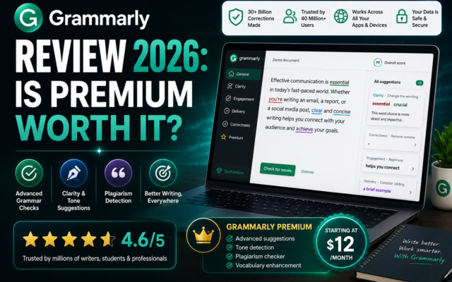 Grammarly Review 2026: Is Premium Worth It?