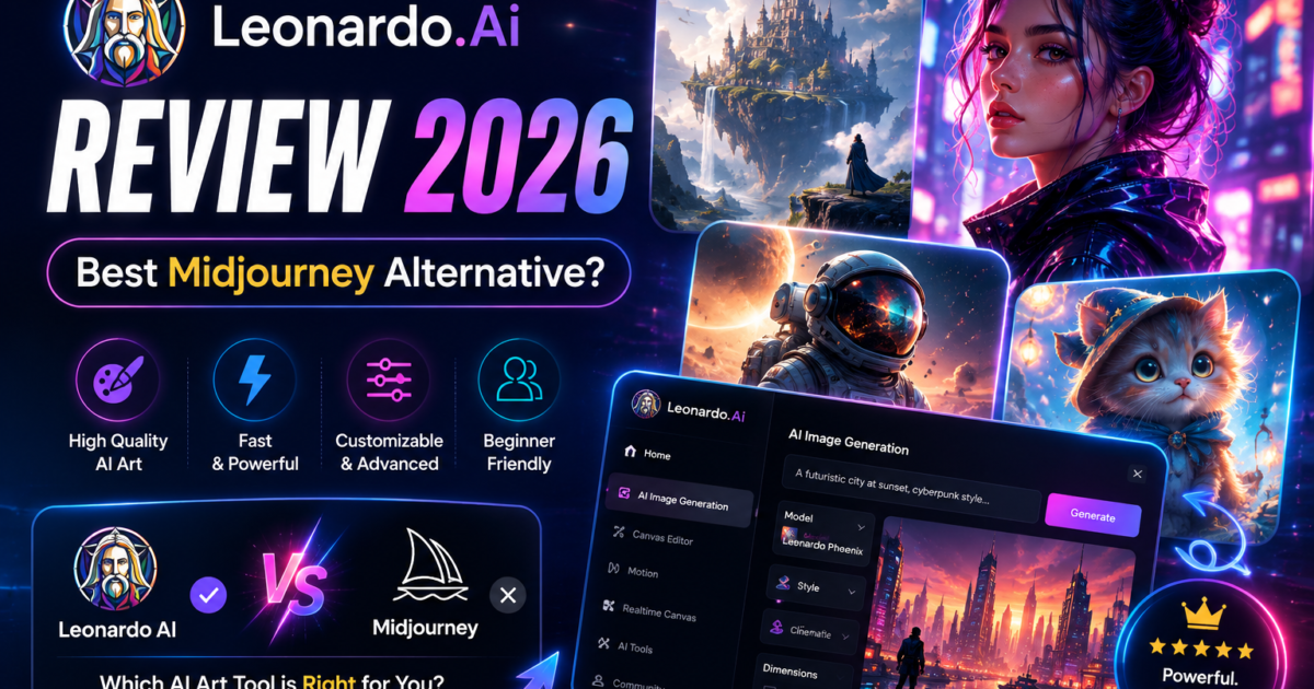 Leonardo AI Review 2026: Best Midjourney Alternative?