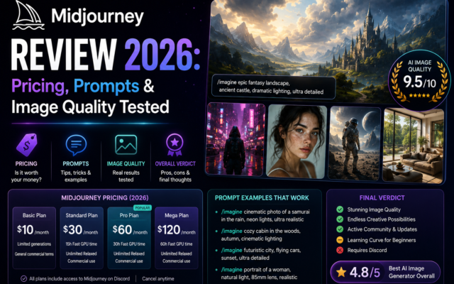 Midjourney Review 2026: Pricing, Prompts & Image Quality Tested
