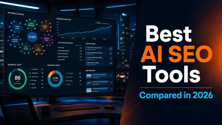 8 Best AI SEO Tools in 2026: Research, Content & AI Visibility